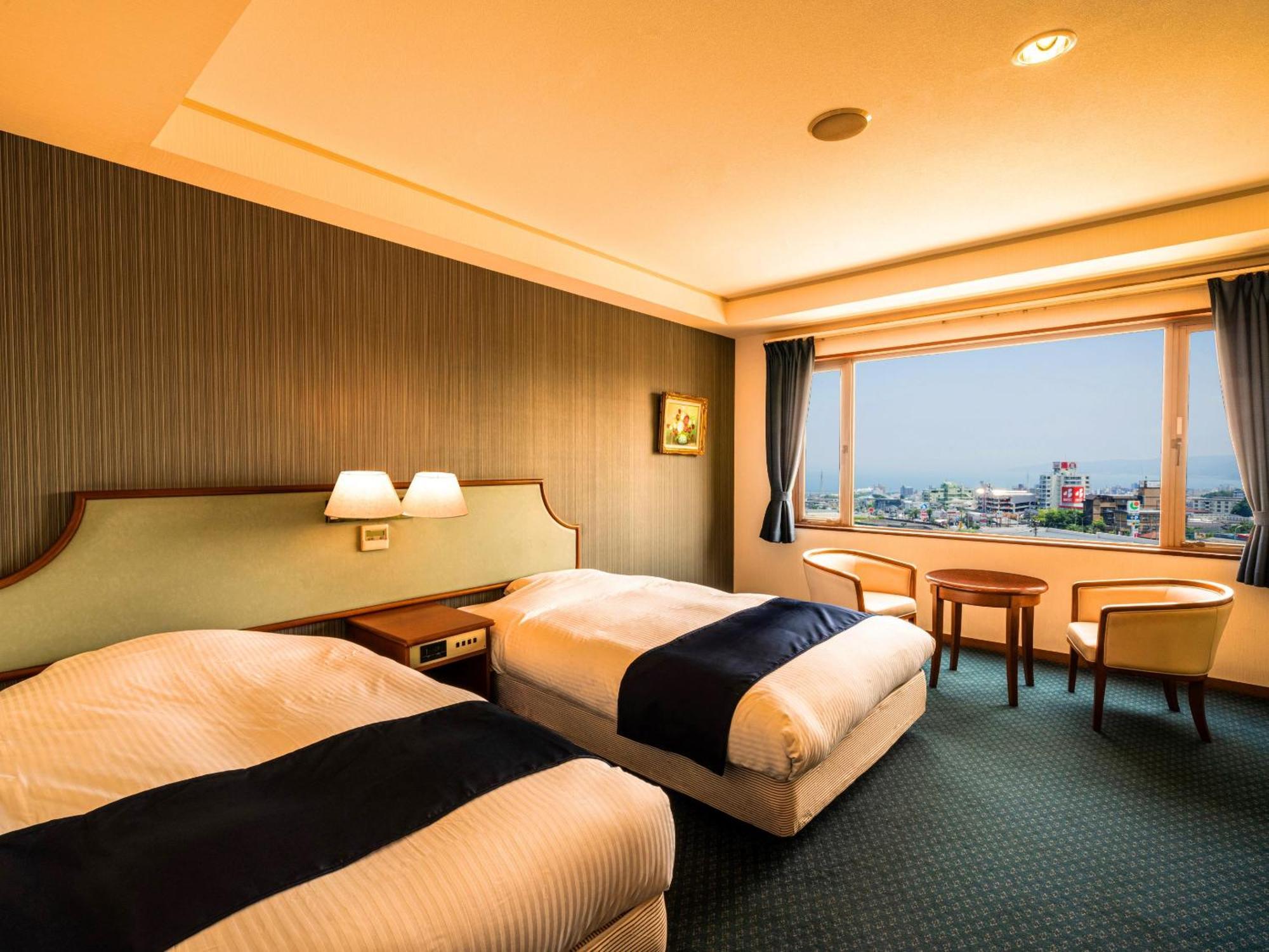 Ooedo Onsen Monogatari Premium Hotel Fugetsu Beppu Room photo