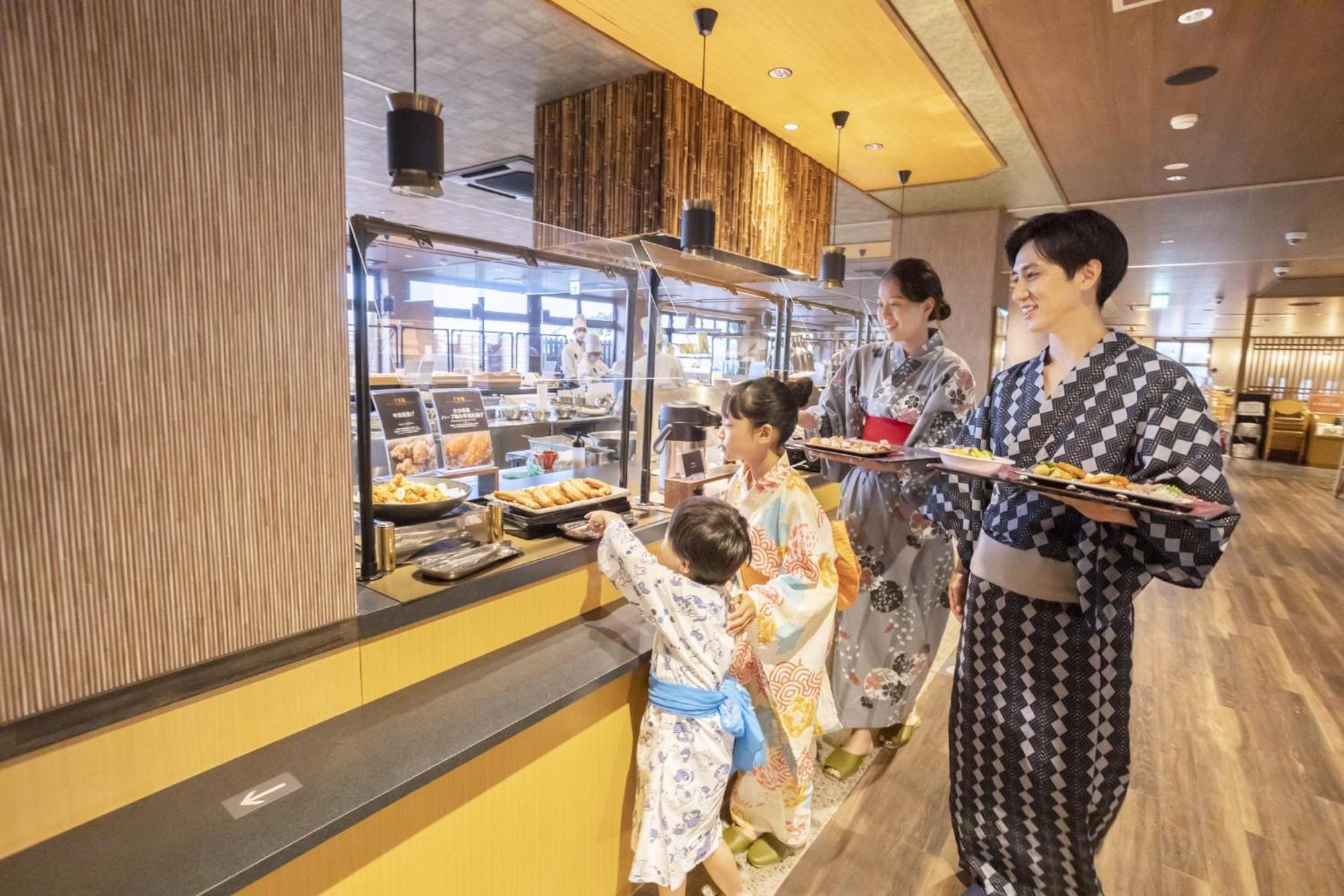 Ooedo Onsen Monogatari Premium Hotel Fugetsu Beppu Exterior photo